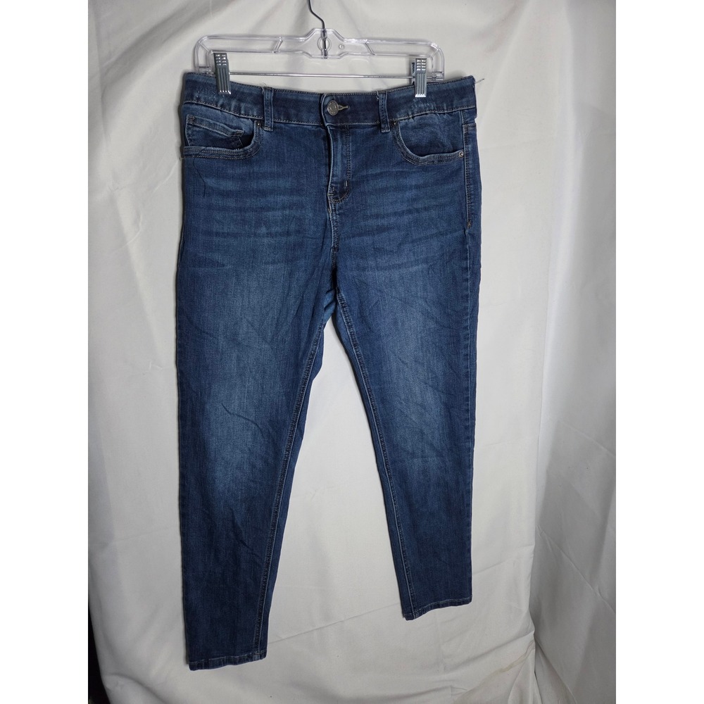 American Star Jeans Womens  Blue Medium Wash Slim Mid Tapered